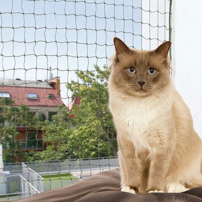 Trixie Bite Resistant Cat Net - Olive 2 x 1.5 m