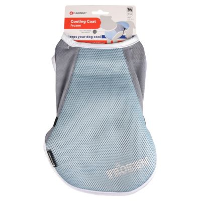 Flamingo Frozen Dog Coat Size S: approx. 30cm (Back Length)