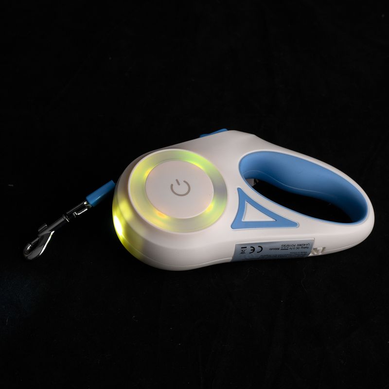 TIAKI Dragonfly Retractable Lead with Light - 3m For Dogs up to 15kg (approx. 3m)