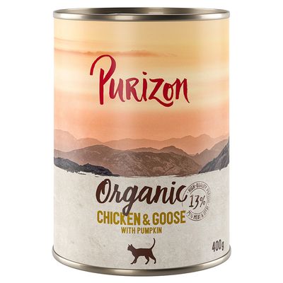 Purizon Organic Saver Pack 24 x 400g Duck & Chicken with Courgette