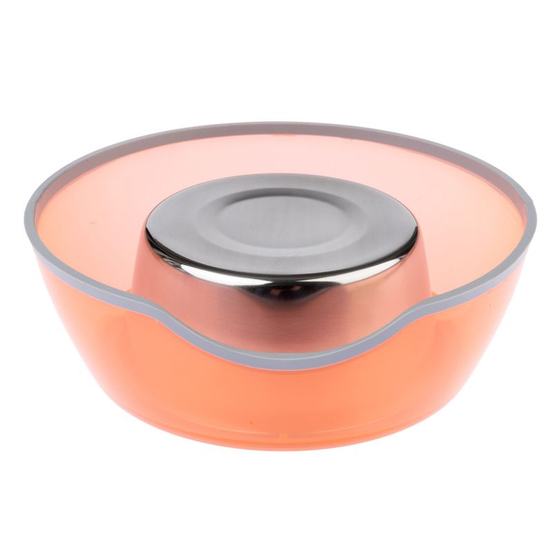 TIAKI Anti-Slip Bowl - Transparent Orange 400ml (16cm diameter)