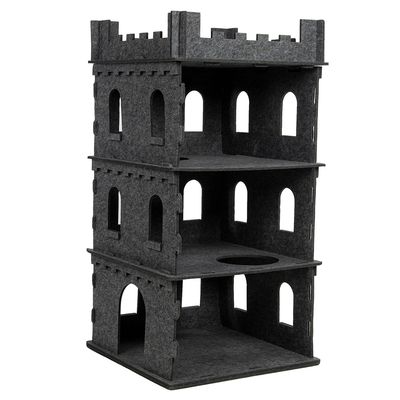 Canadian Cat Company Felty Fort approx. L 55 x W 55 x H 108 cm