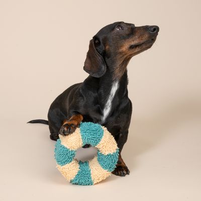 TIAKI Dog toy ring Size M: diameter 7.5 x (H) 15.5 cm