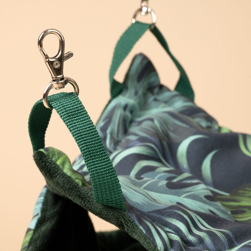 TIAKI Jungle Collection Small Pet Hammock Size S: approx. 35 x 35 cm (L x W)