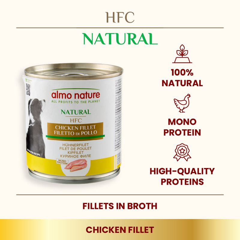Almo Nature HFC 6 x 280g / 290g Chicken Fillet (280g)