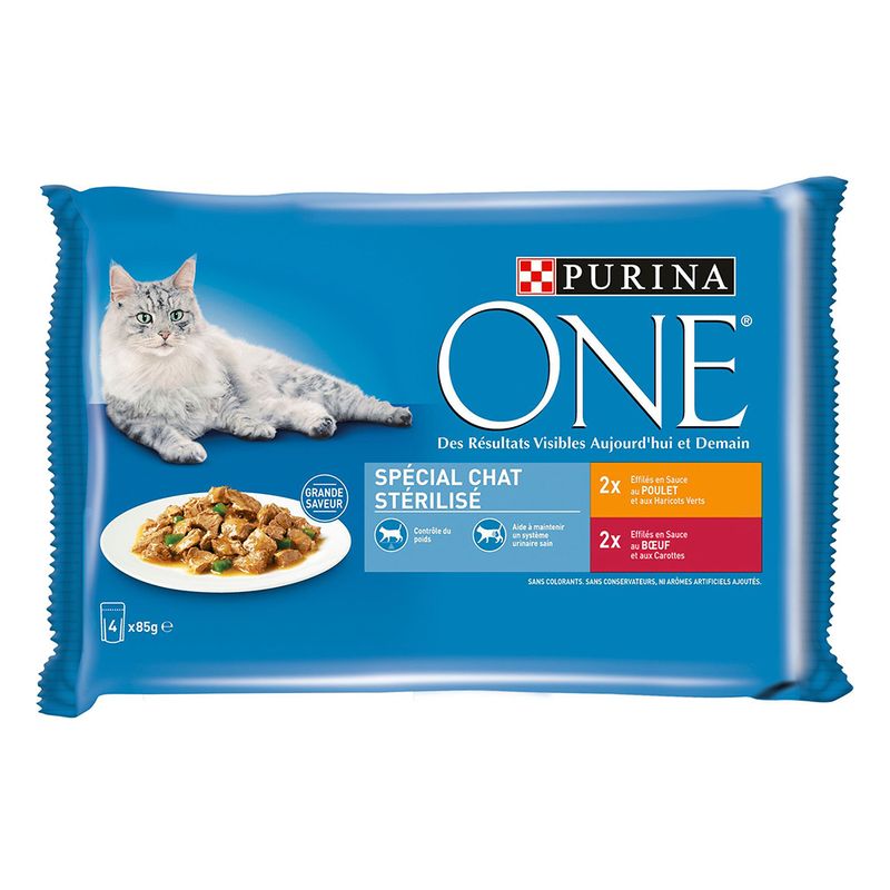 PURINA ONE Saver Pack 24 x 85g Sensitive Chicken & Tuna