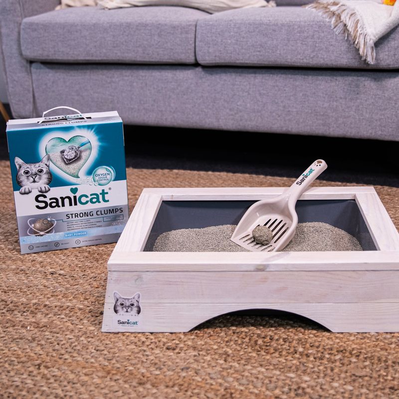 Sanicat Strong Clumps Clumping Cat Litter 10l