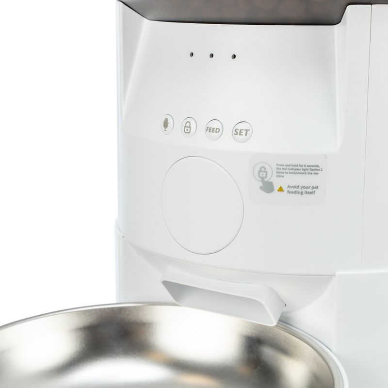 Trixie TX-S Smart Automatic Feeder Up to 3 Litres of Dry Food - White