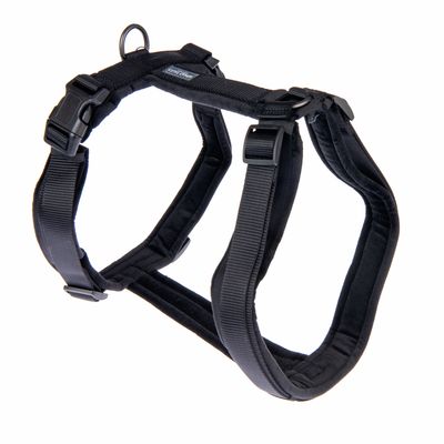 Nomad Tales Blush Harness - Ebony Size S: 37 - 53 cm chest circumference, W 15 mm