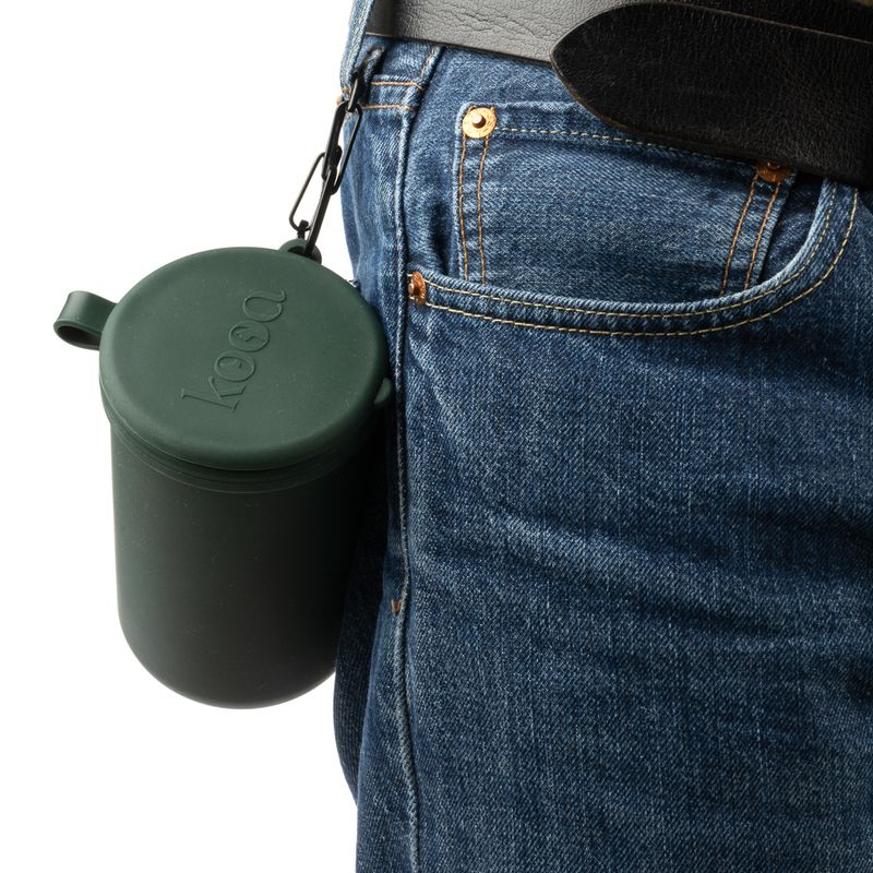 kooa Container for Used Poop Bags diameter 8 x (H) 13.5 cm