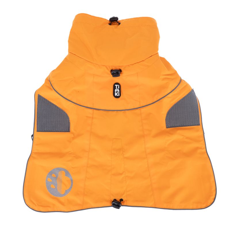 TIAKI Saffron Dog Raincoat Back length: 35cm