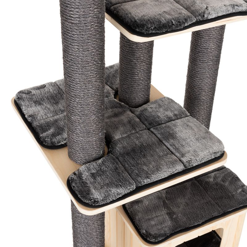 Modern Living Chelsea Scratching Tree Dark grey
