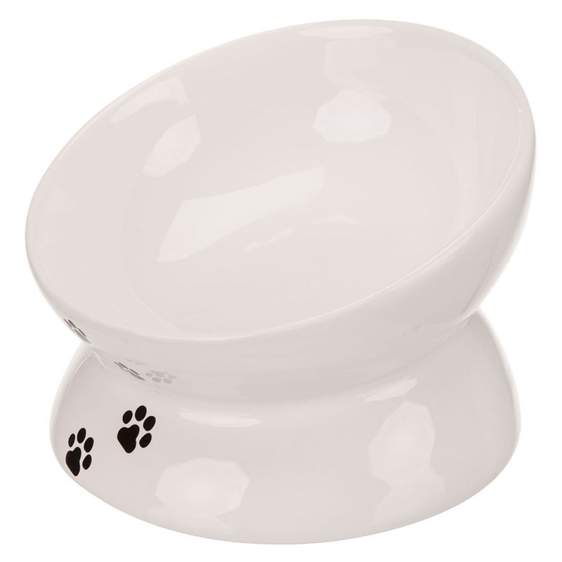 Trixie Tilted Ceramic Bowl 150ml, 13cm diameter