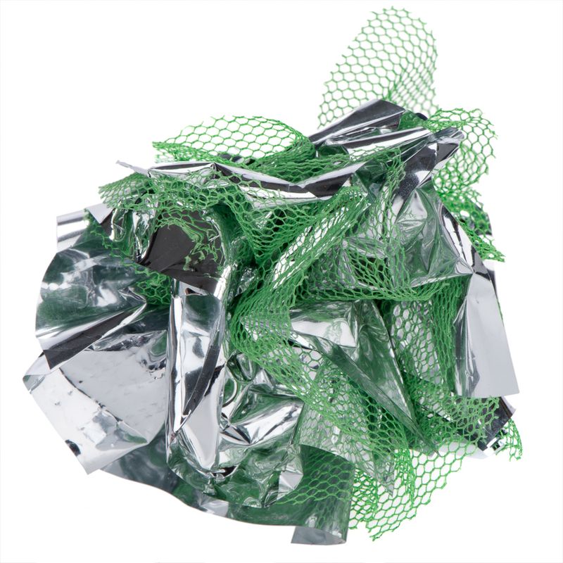 Mesh Crackle Balls Cat Toy Set of 4 Balls