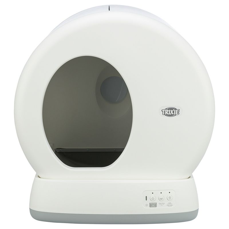 Trixie Self-Cleaning Cat Litter Box White