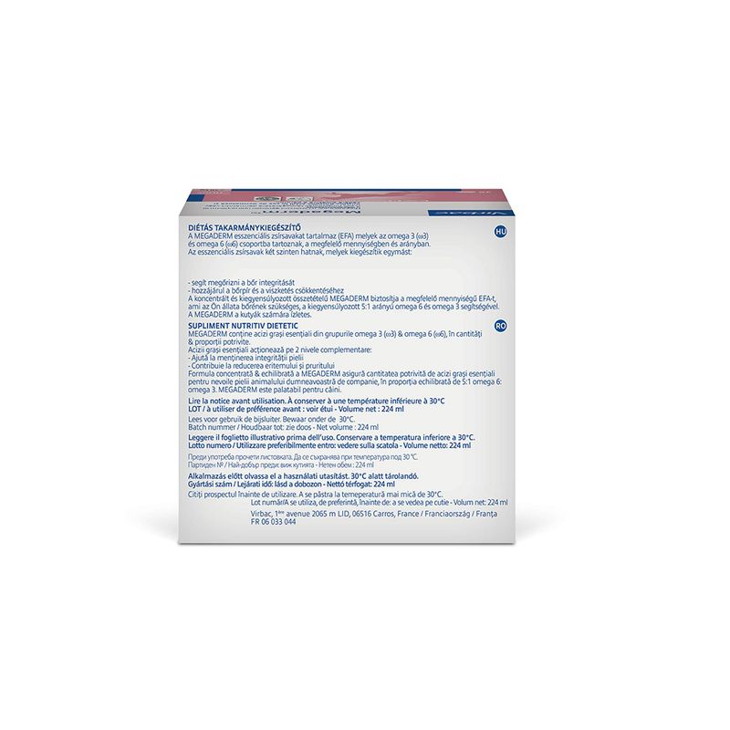 Virbac Megaderm >10kg 28 x 8ml