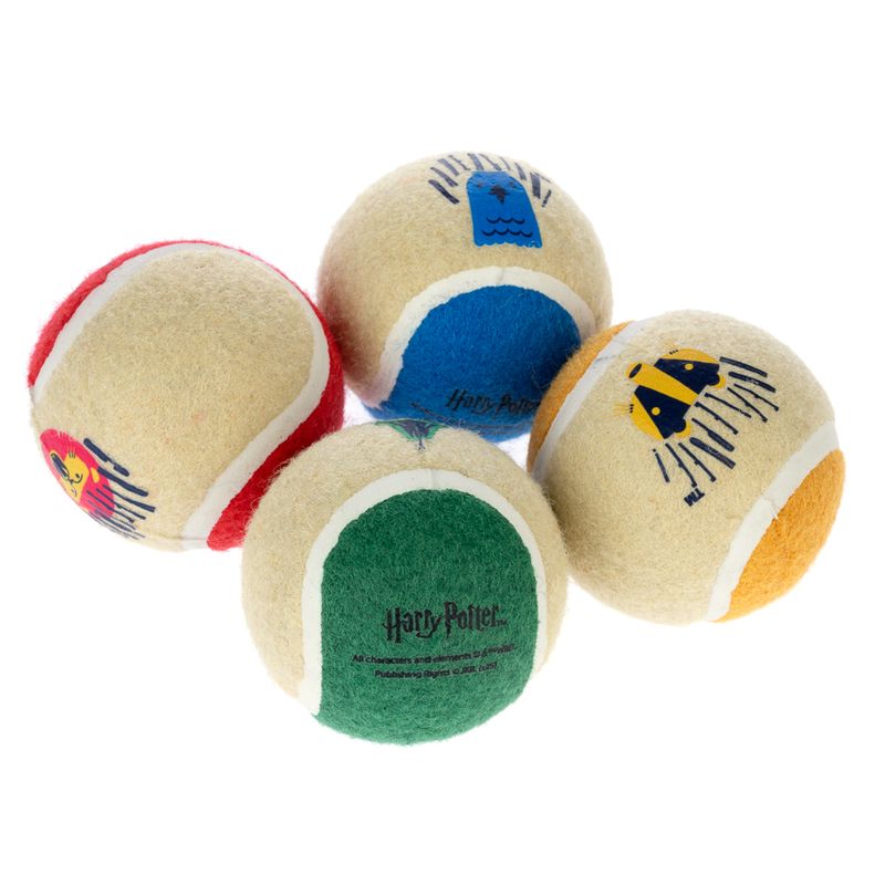 Harry Potter Hogwarts Tennis Ball Set 4 Balls (diameter 6.3cm each)