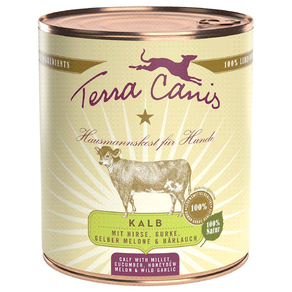 Terra Canis 6 x 800g Turkey with Broccoli, Pear & Potato