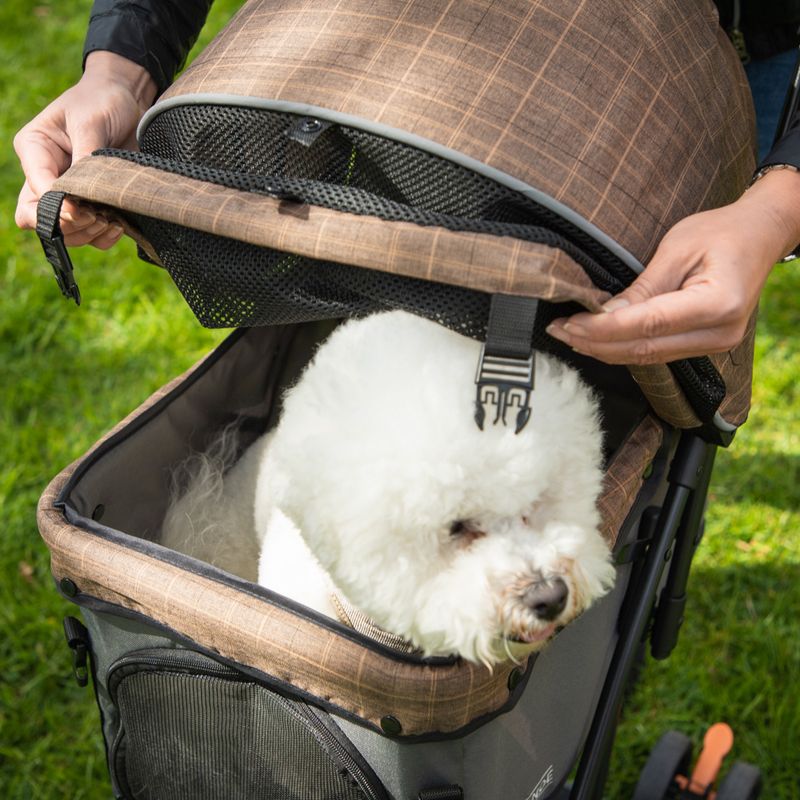 HAFENBANDE Pet Buggy Sailor light brown / taupe