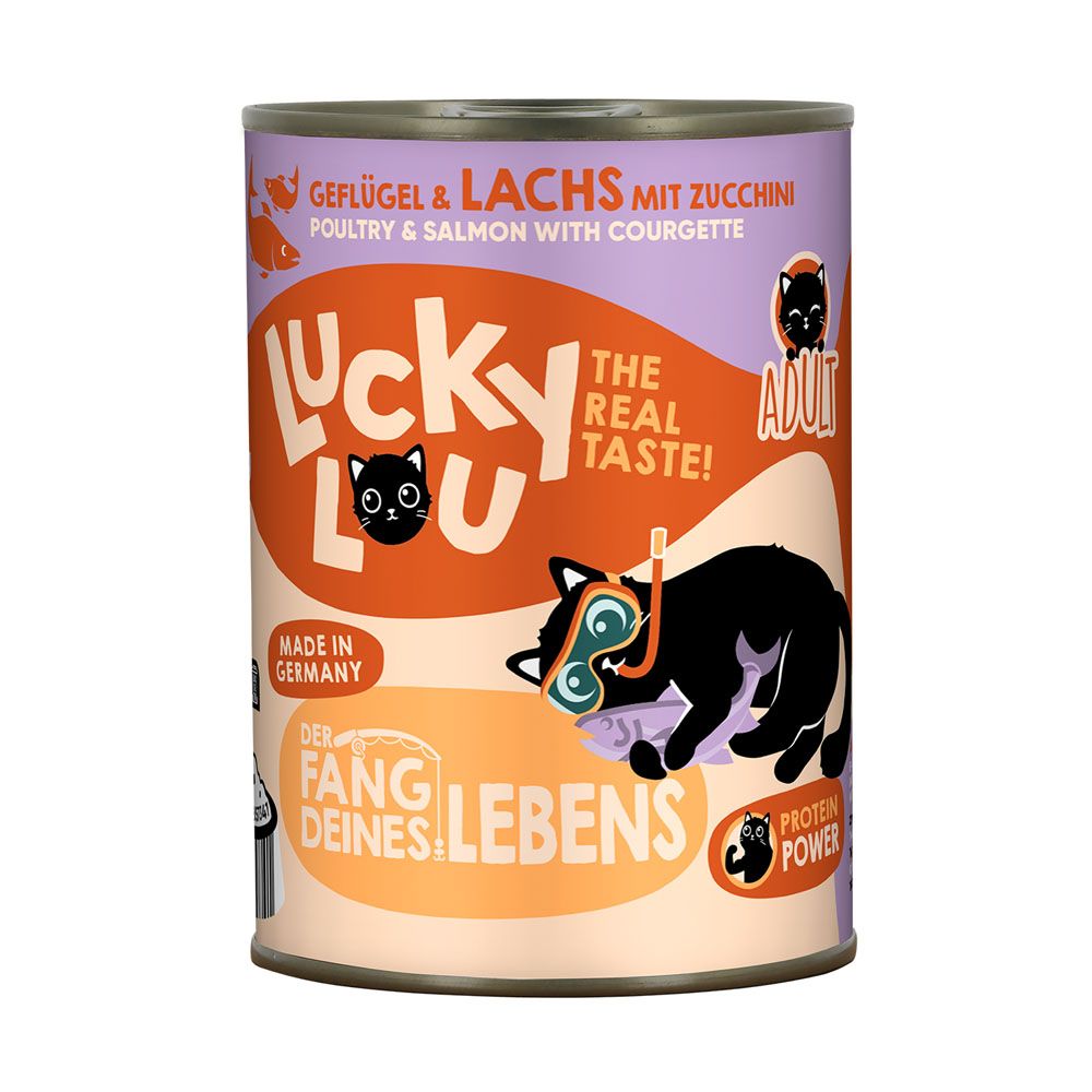 Lucky Lou Adult 6 x 400g Poultry