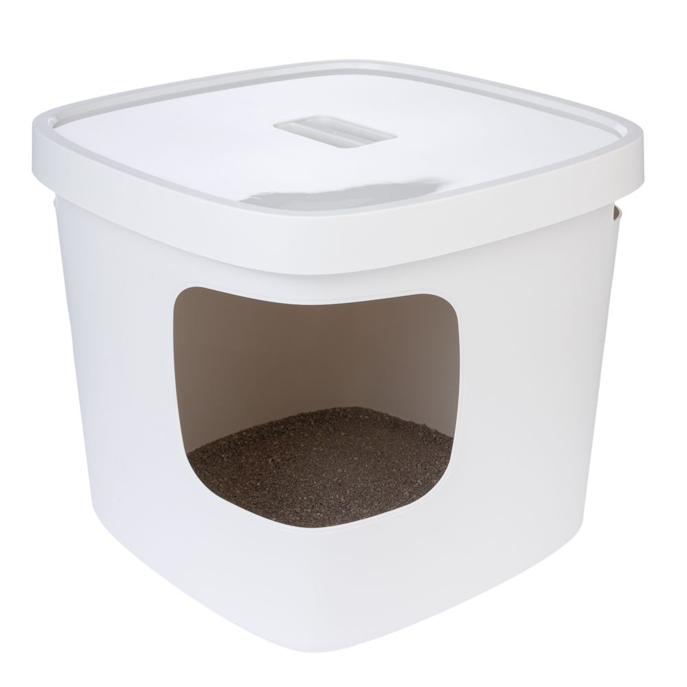 TIAKI Devon Hooded Toilet White
