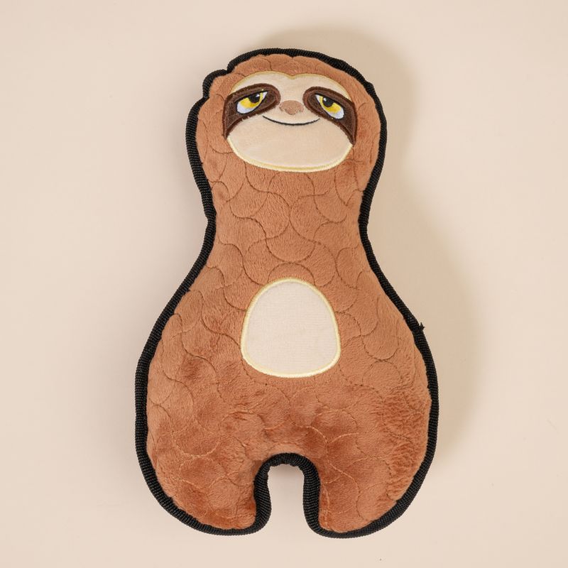 TIAKI Flat Sloth Dog Toy 29 x 18 x 9 cm (L x W x H)