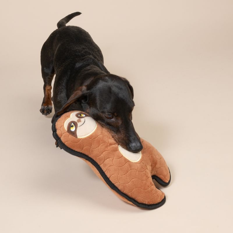 TIAKI Flat Sloth Dog Toy 29 x 18 x 9 cm (L x W x H)