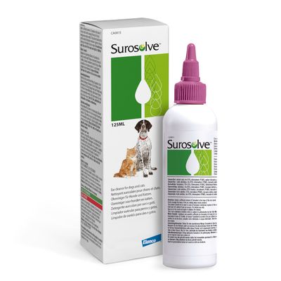 Surosolve ear cleaner for dogs and cats 125 ml