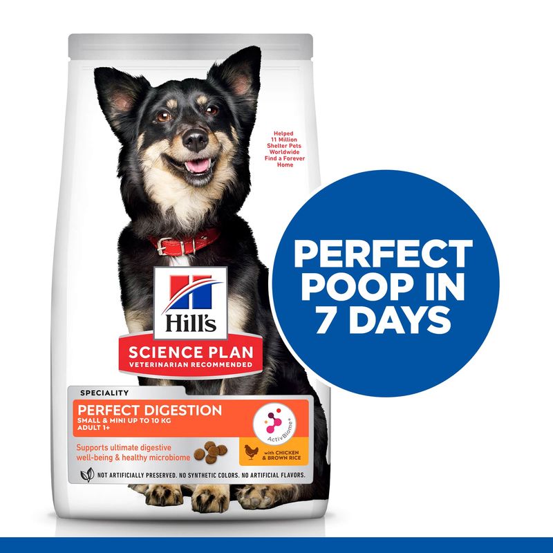 Hill's Science Plan Adult 1+ Perfect Digestion Small & Mini with Chicken 1.5kg