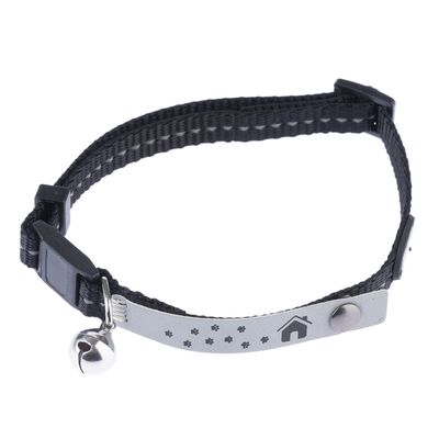 TIAKI Cat Collar Home black