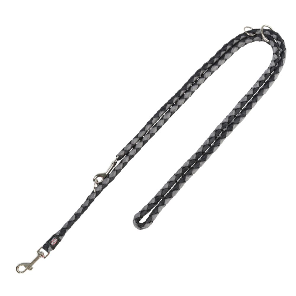 Trixie Cavo Extension Lead - Black/ Graphite Size S - M: 200cm (L), 12mm diameter