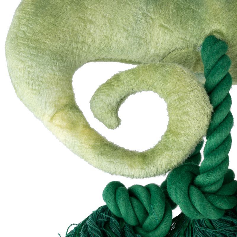 TIAKI Pedro the Chameleon Dog Toy approx. 28 x 15 x 6cm (L x W x H)
