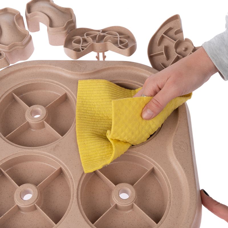 TIAKI Intelligence Toy Slow Feed Puzzle L 34.8 x W 34.8 x H 5.7 cm