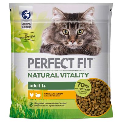 Perfect Fit Natural Vitality Adult 1+ Chicken and Turkey 650g