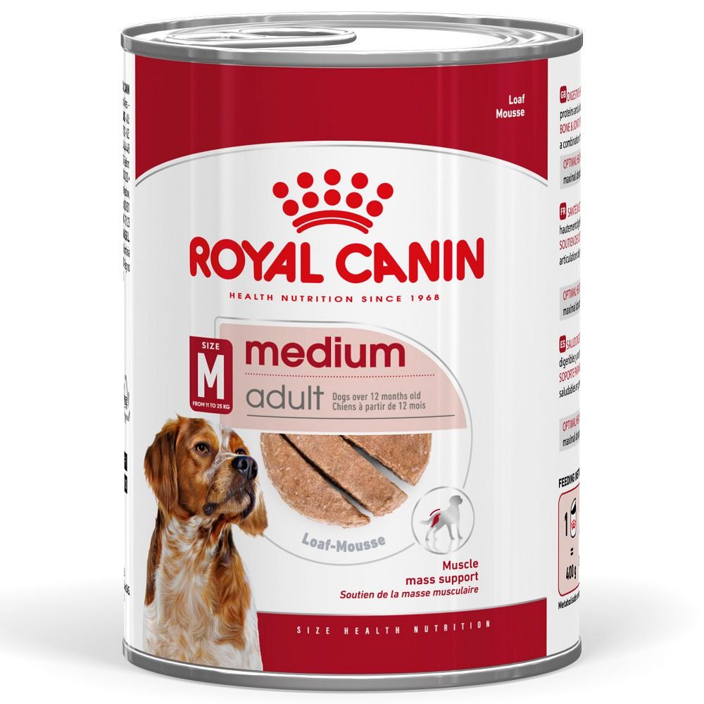 Royal Canin Medium Adult in Loaf 12 x 410g