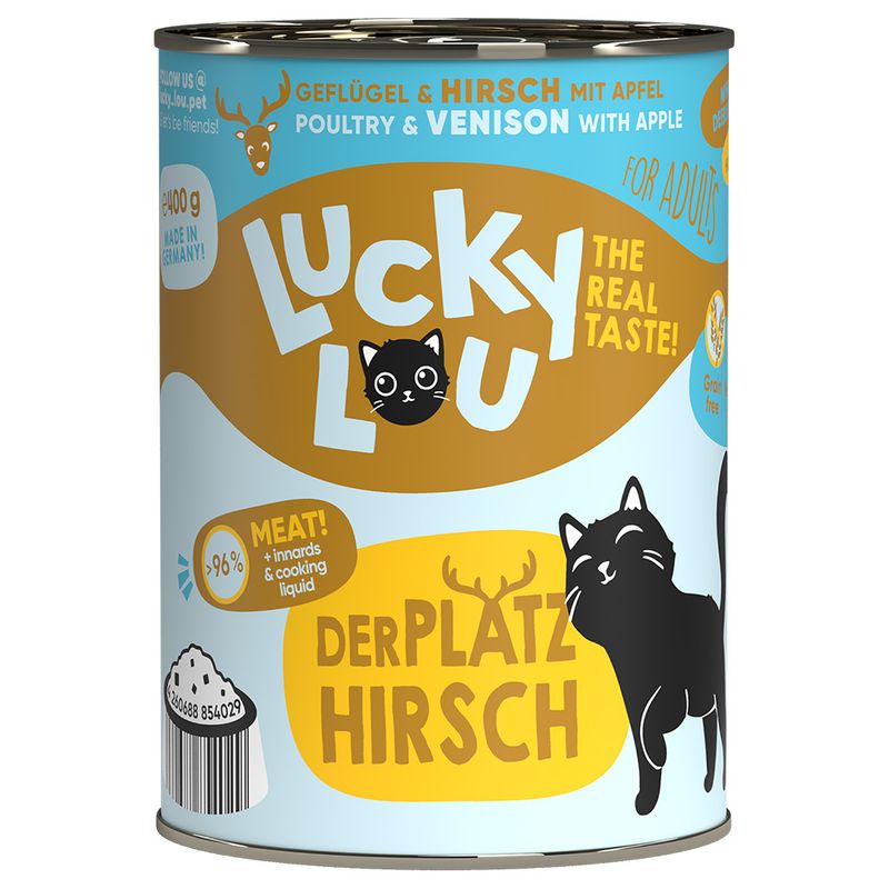Lucky Lou Adult Saver Pack 24 x 400g Poultry
