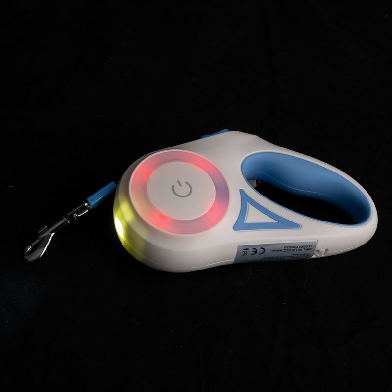 TIAKI Dragonfly Retractable Lead with Light - 5m For Dogs up to 25kg (approx. 5m)