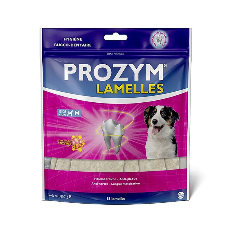 Prozym Canin Lamelles for very small dogs (< 5 kg), 15 pieces