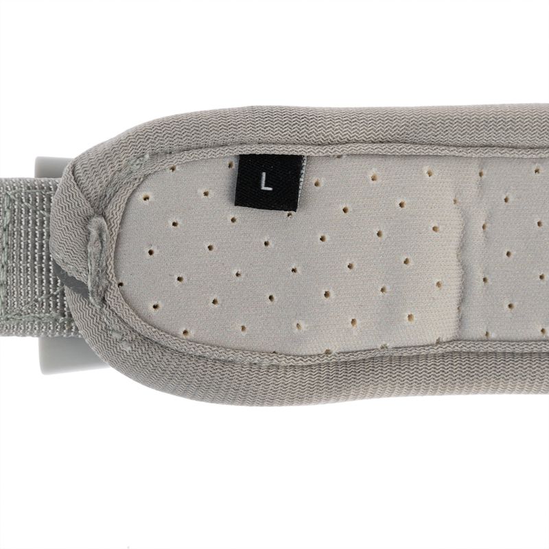 TIAKI Collar Soft & Safe, grey matching leash: 200 cm long, 20 mm wide