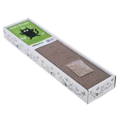 Multi-Scratch Cardboard Scratching Pad brown
