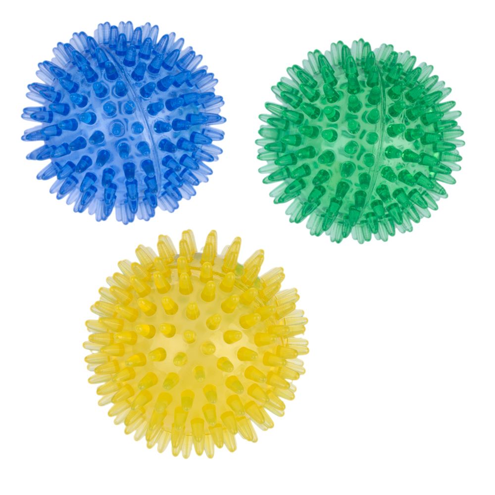 zooplus Basics Spiky Ball Set Set of 3