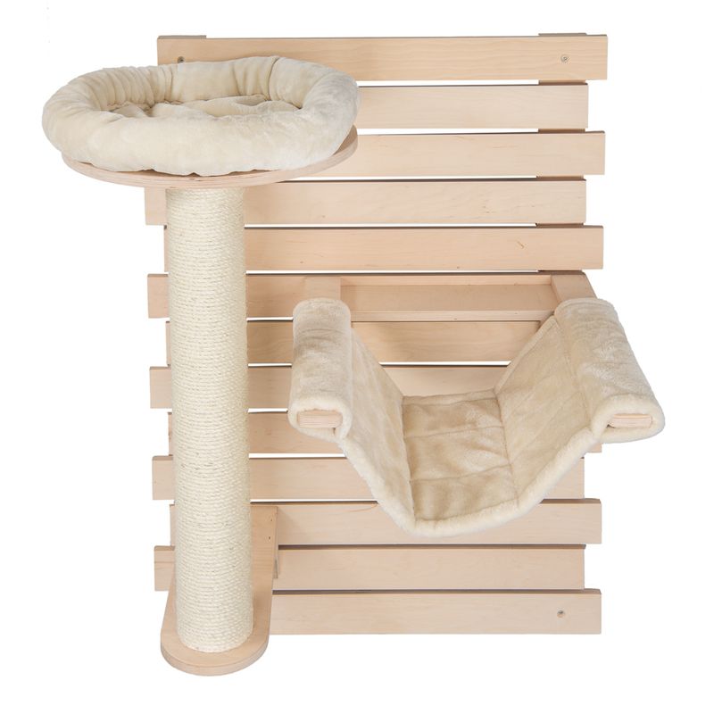 Natural Paradise Wall Scratching Board - Dahlia Cream