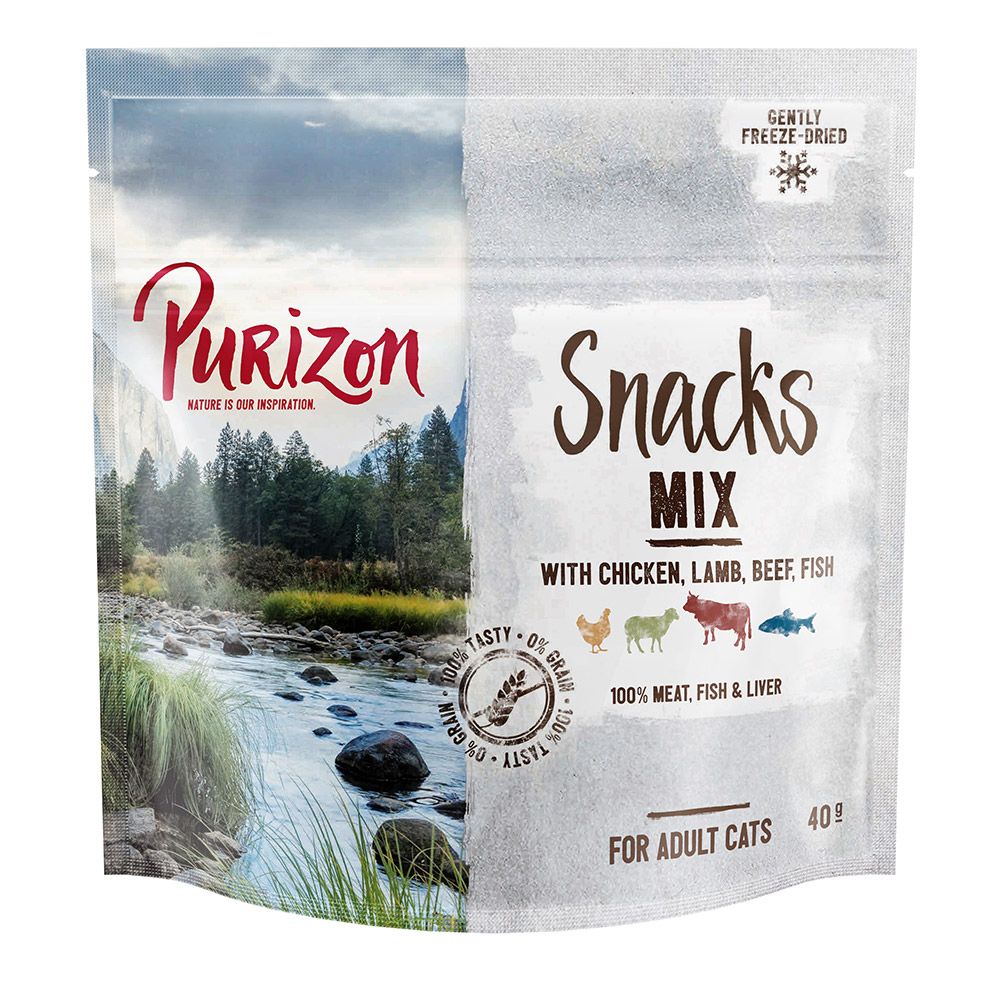 Purizon Cat Snacks - Grain-Free Mix 40g