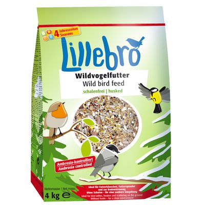 Lillebro Husked Wild Bird Food 4kg