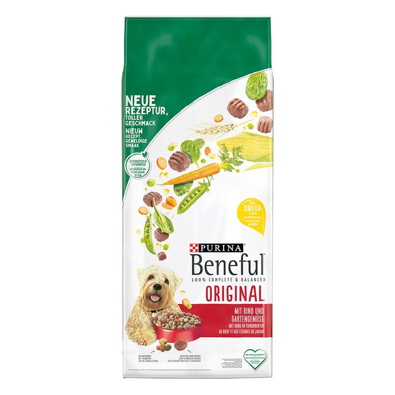 Saver Pack Beneful 2 x 12 kg Original beef & vegetables