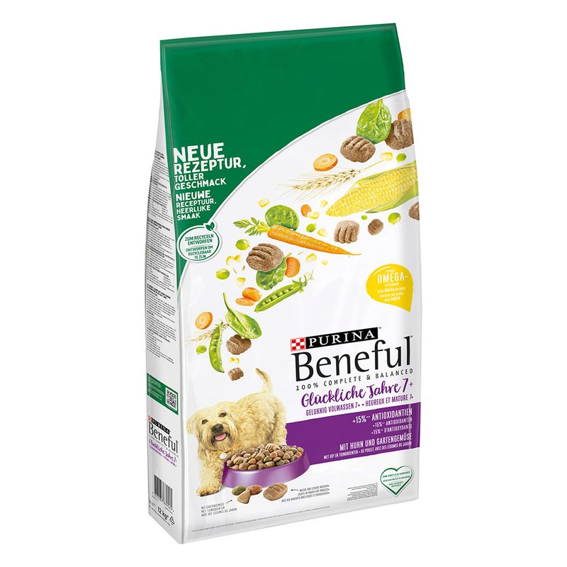 Saver Pack Beneful 2 x 12 kg Original beef & vegetables