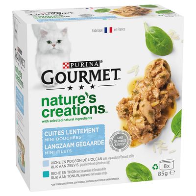 Gourmet Nature's Creations 8 x 85g Chicken & Turkey