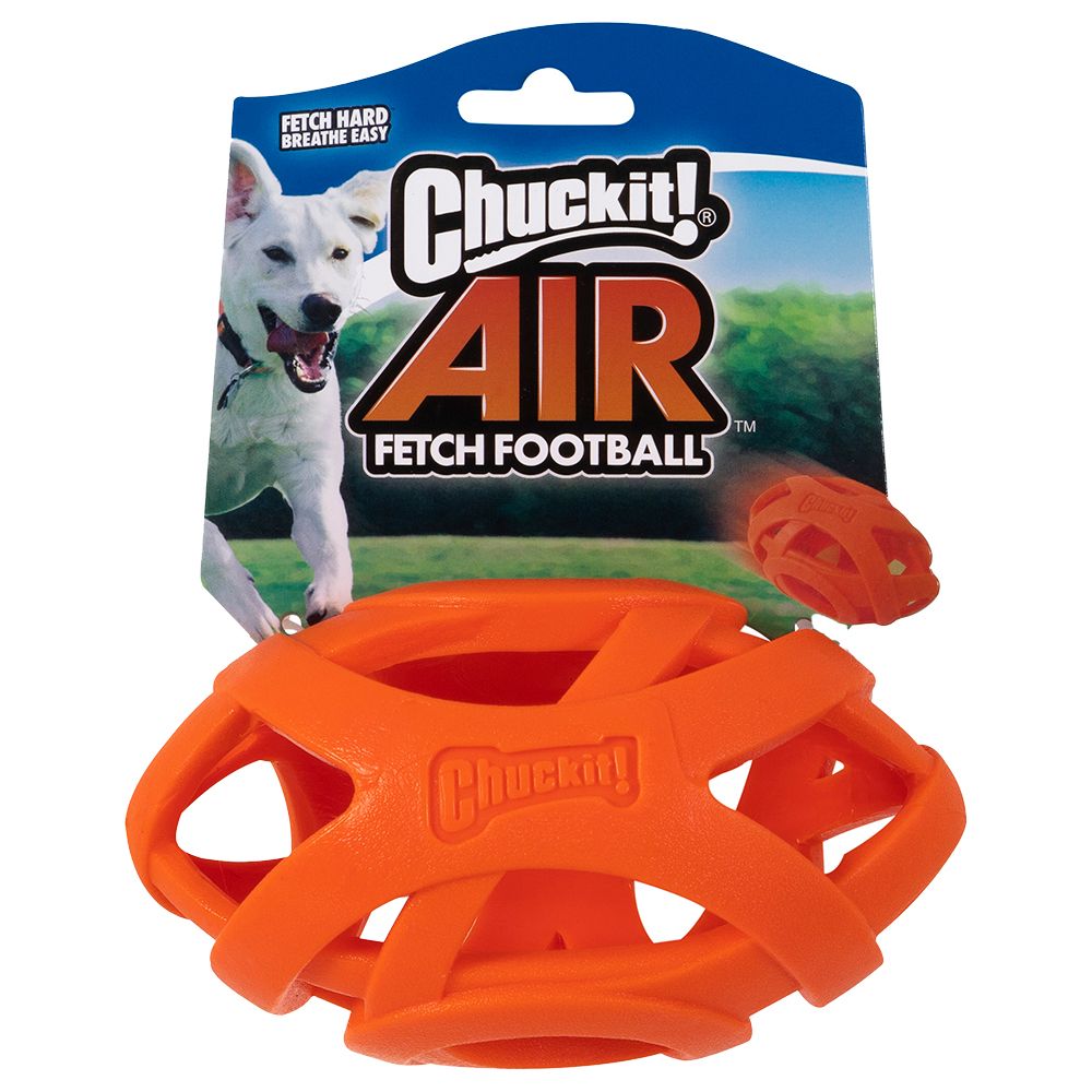 CHUCKIT! Air Fetch Football approx. 14 x 7.6cm (L x diameter)