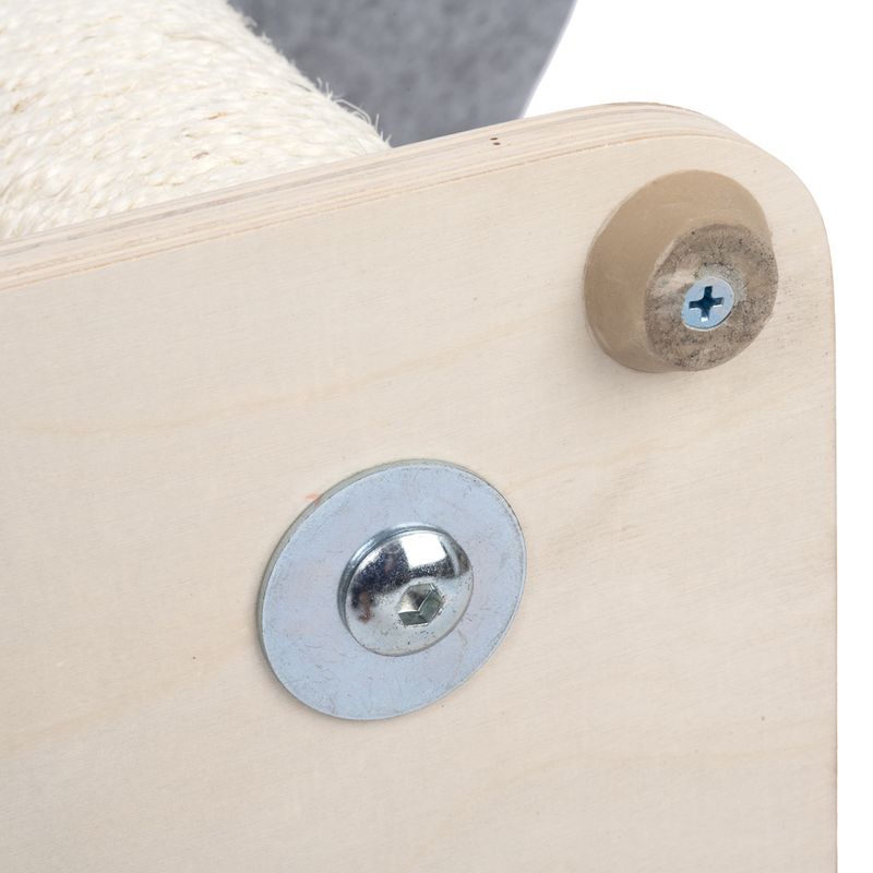 Modern Living Roca Cat Scratching Tree Light Grey