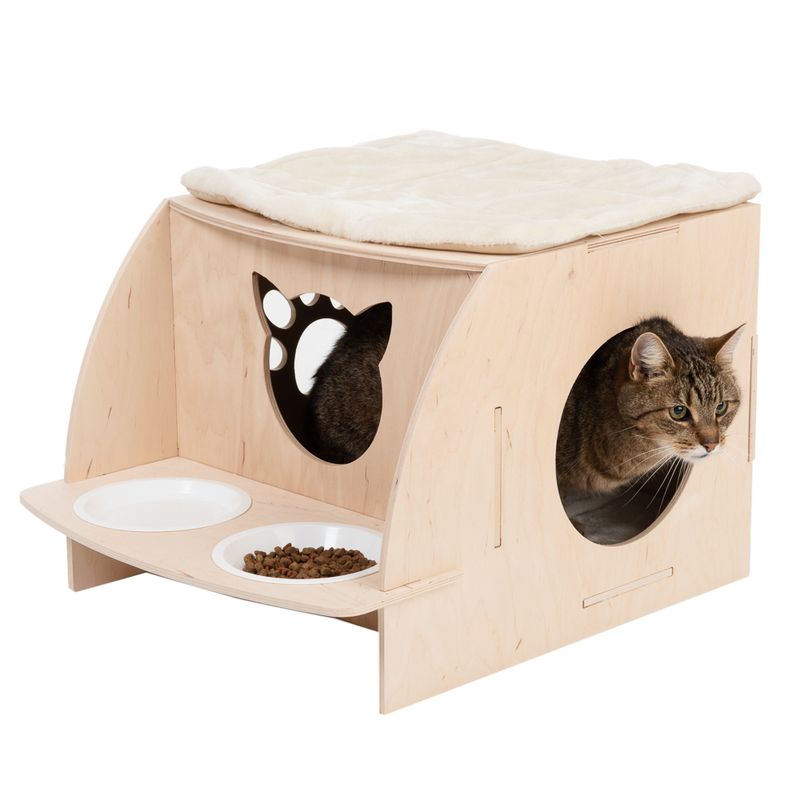 Natural Paradise Cat House - Daisy 57 x 42.8 x 36cm (L x W x H)